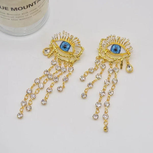 vintage earings(evil eyes)