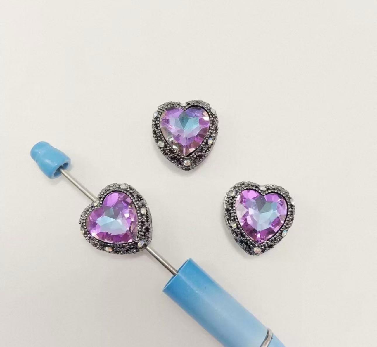 fancy metal heart